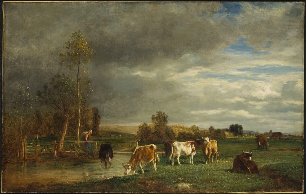 Paesaggio vicino a Dieppe - Museum of Fine Arts Boston